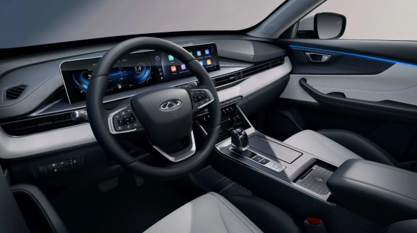 Chery TIGGO 4 Багатофункціональне шкіряне кермо